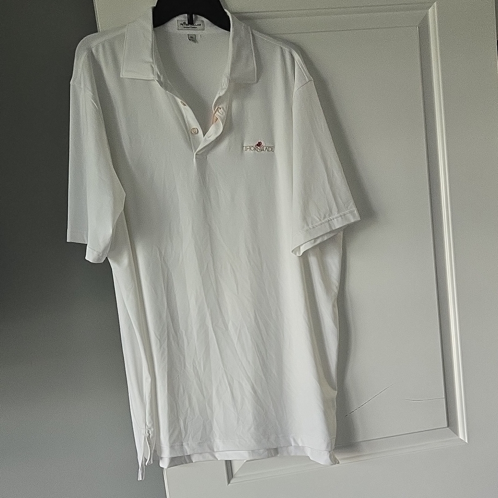 White Thornblade Country Club Polo Shirt